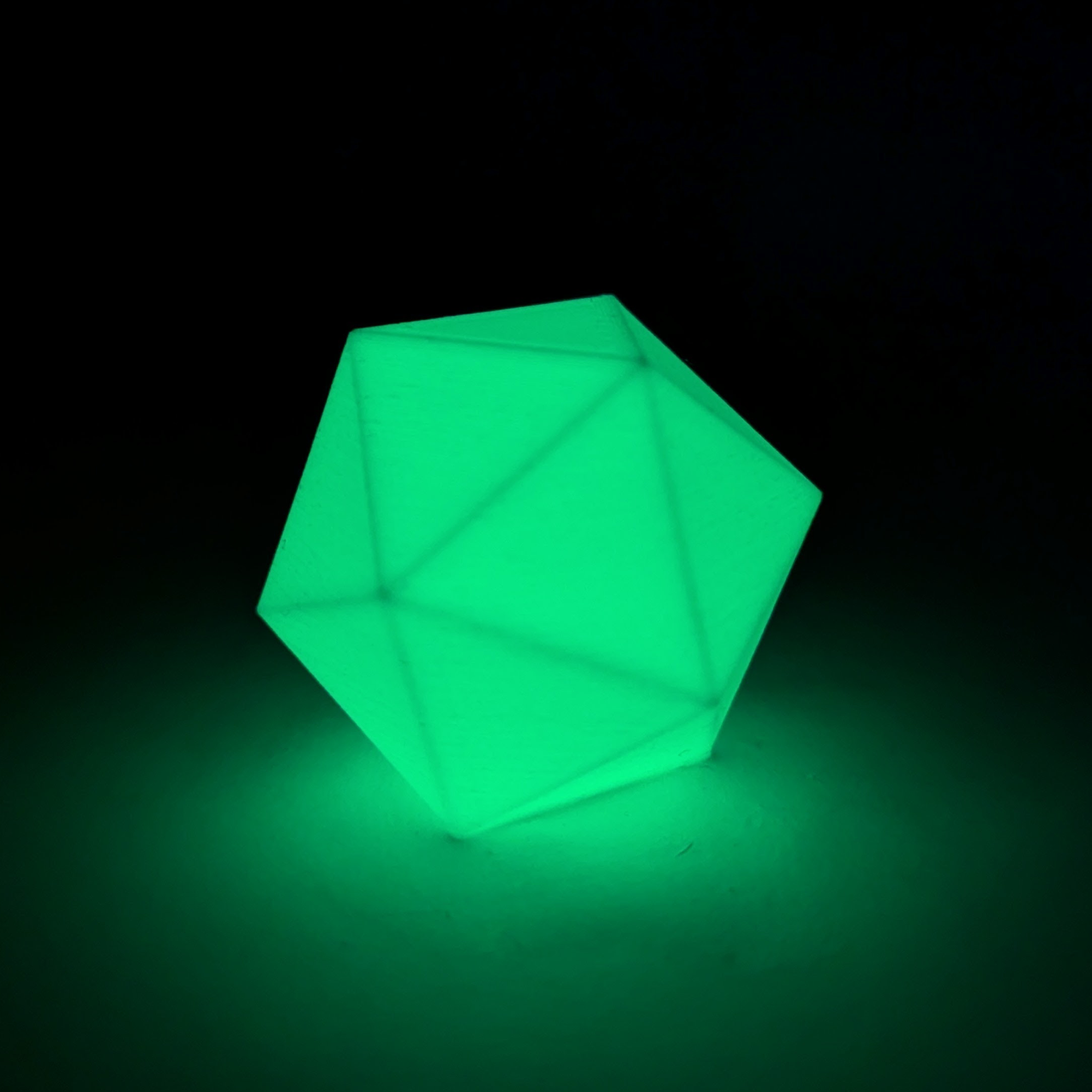 Green Glow-in-the-Dark, Natural