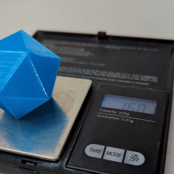 Stainless Steel Metal Composite PLA - Gold color