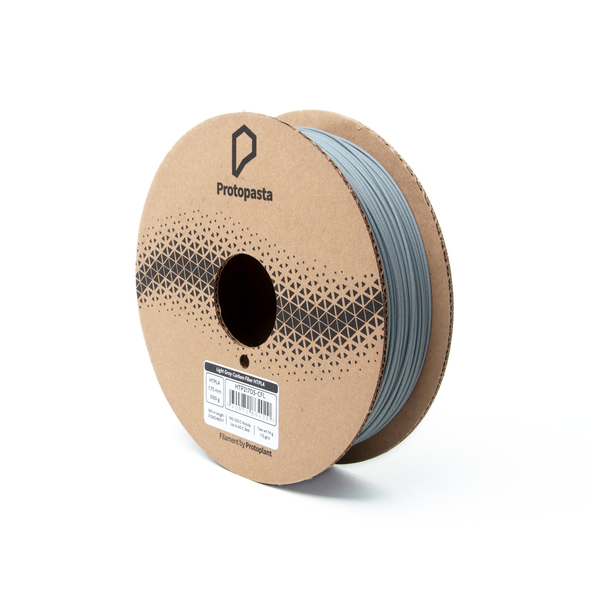 Light Gray Carbon Fiber Composite HTPLA
