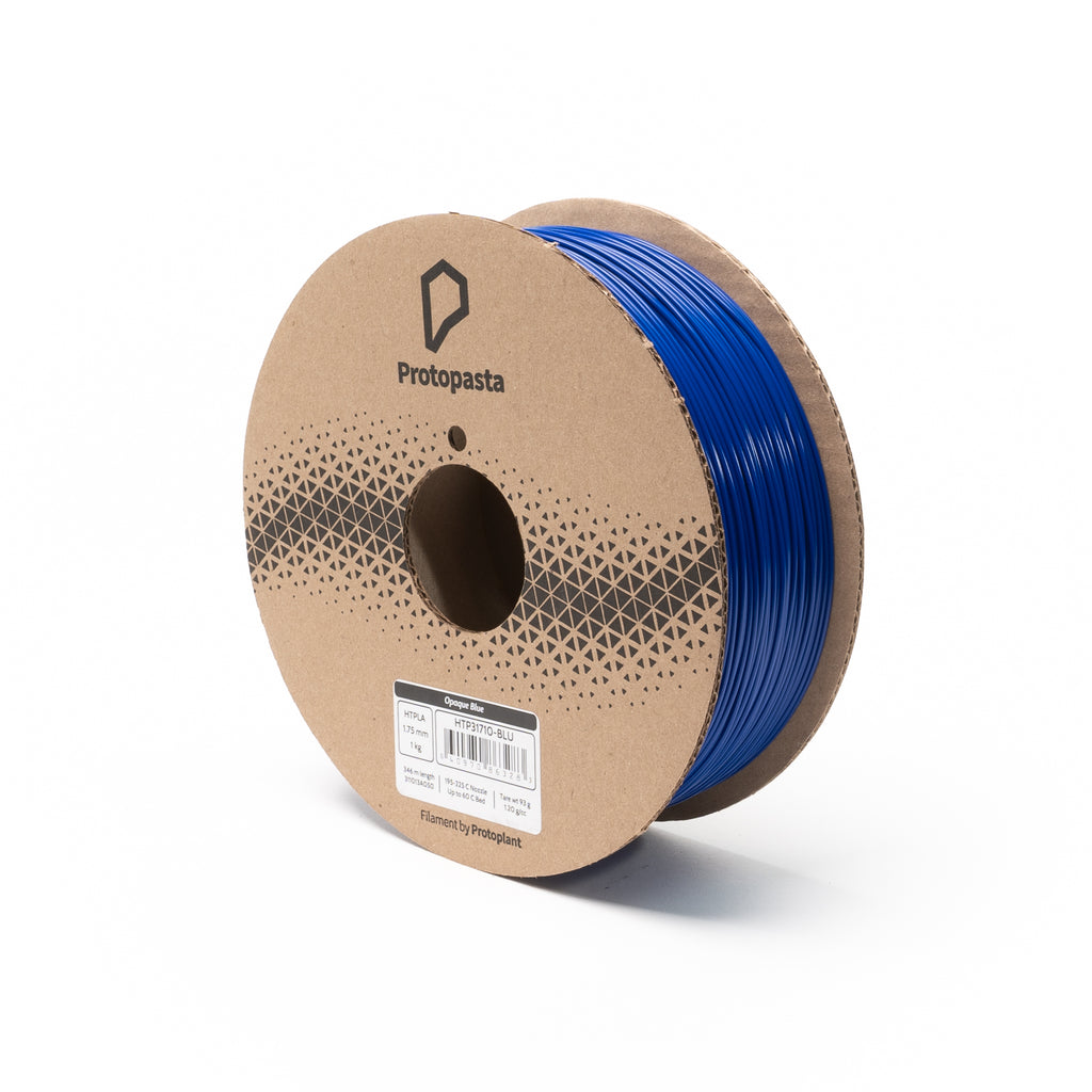 Proto-Pasta High Temperature Opaque HTPLA PLA 3D Printing Filament (1kg) - Blue