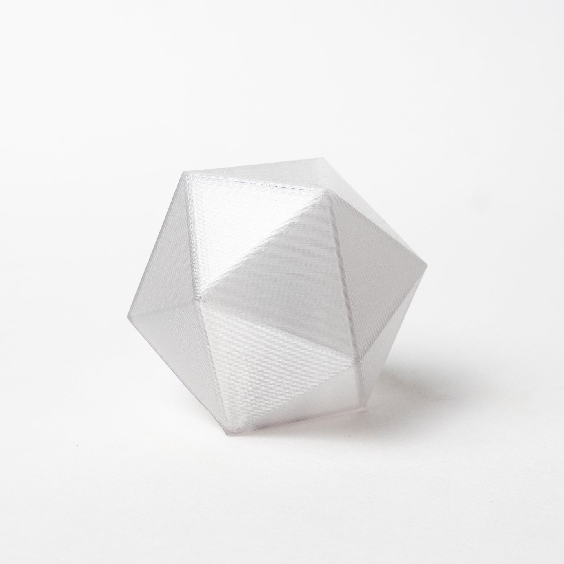 Back-to-Basics Clear 100% Post-industrial Recycled PETG 3d print