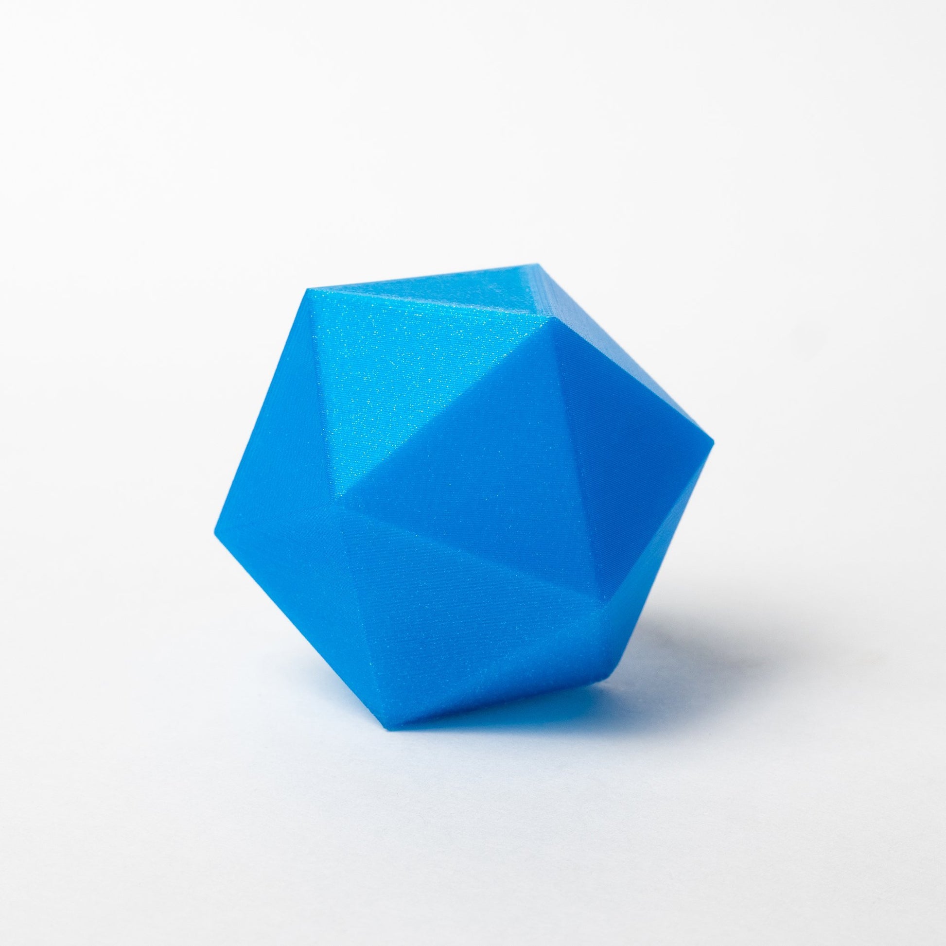 Winter Blue Glitter Flake HTPLA 3D Print