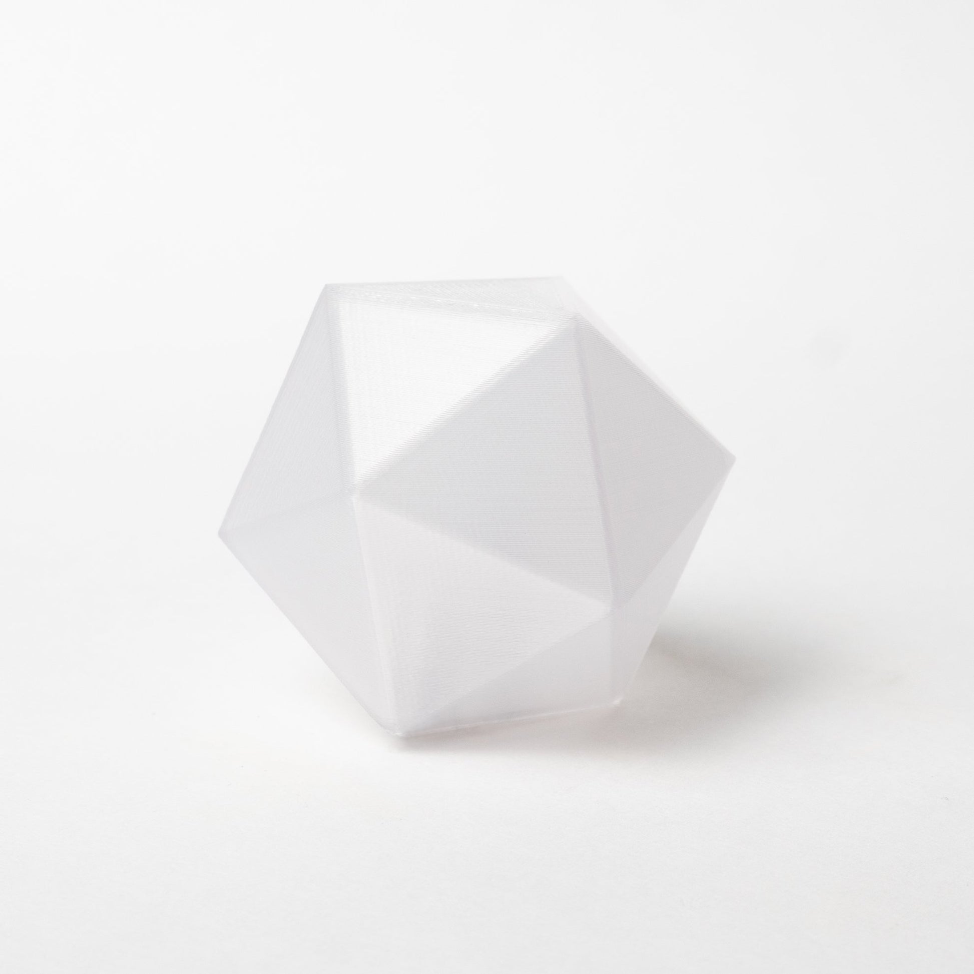 Iridescent Ice Clear Translucent HTPLA 3D Print