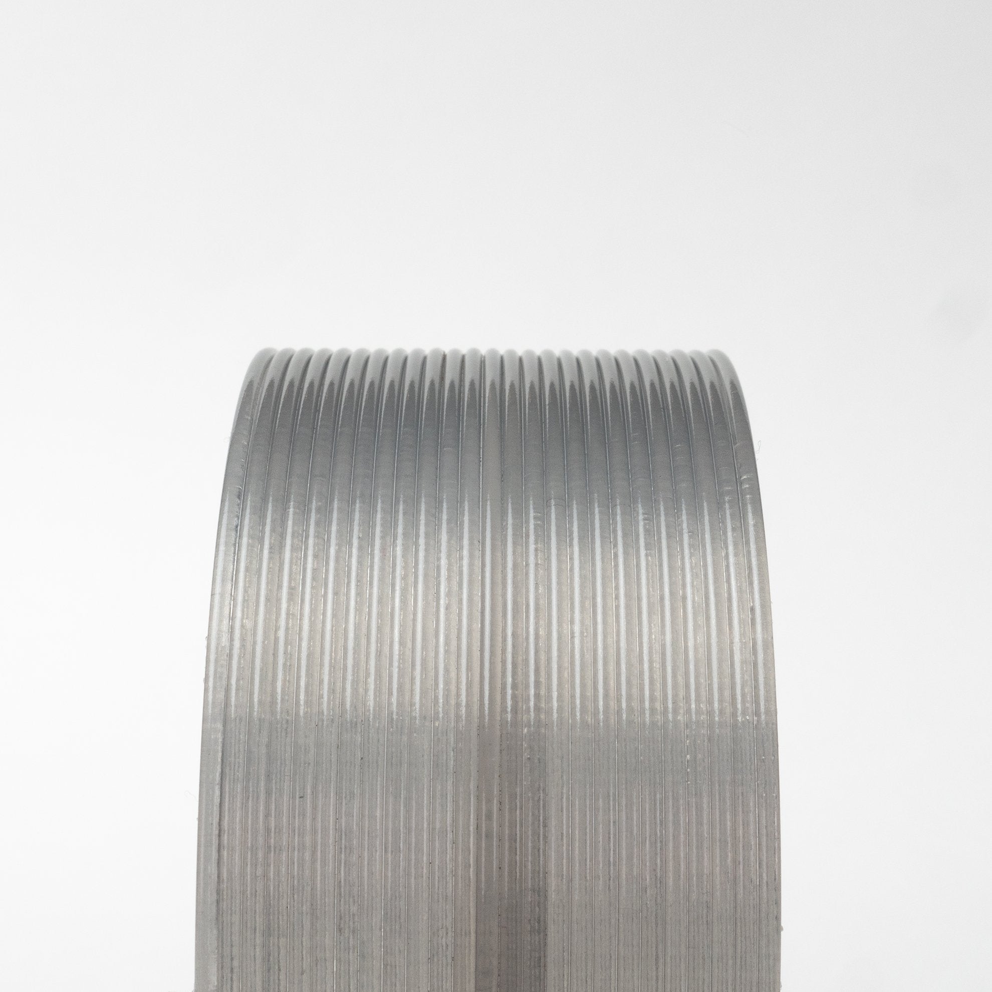 Silver Smoke Grey Translucent HTPLA Filament Spool