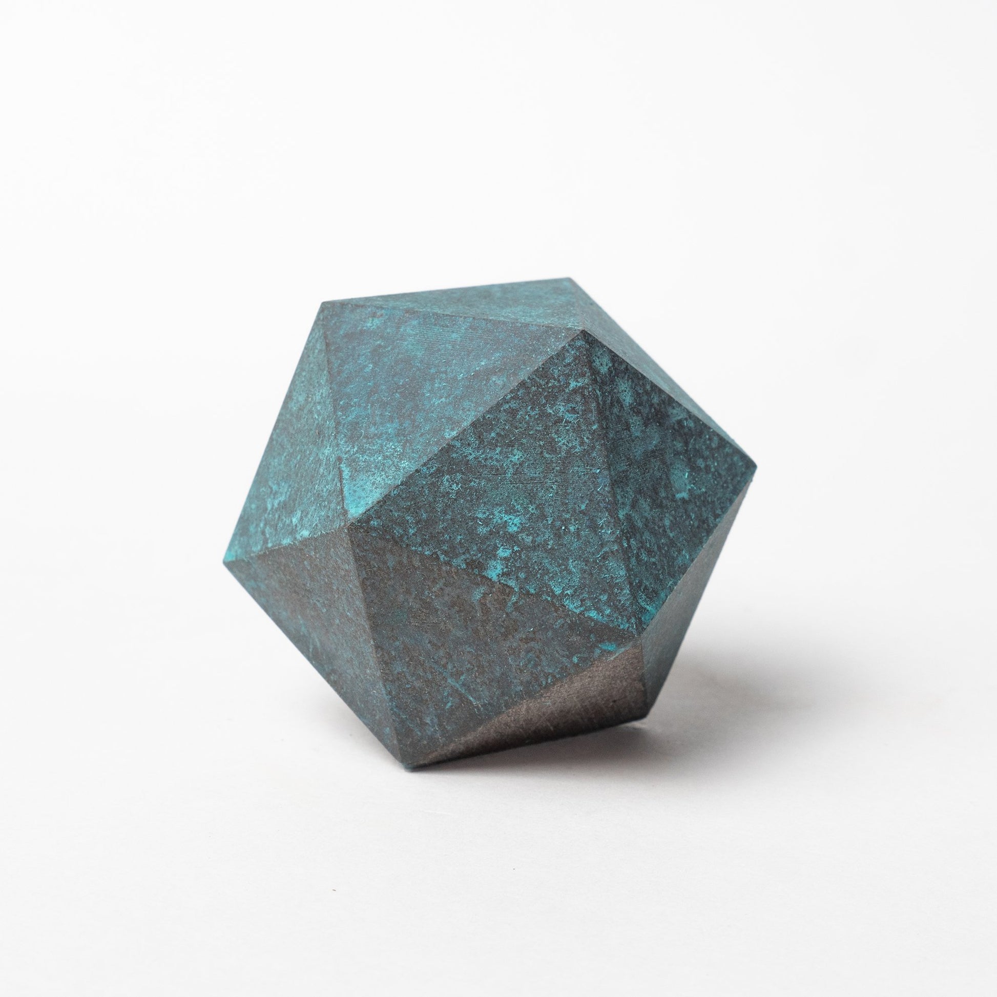 Bronze-filled Metal Composite HTPLA oxidized 3d print