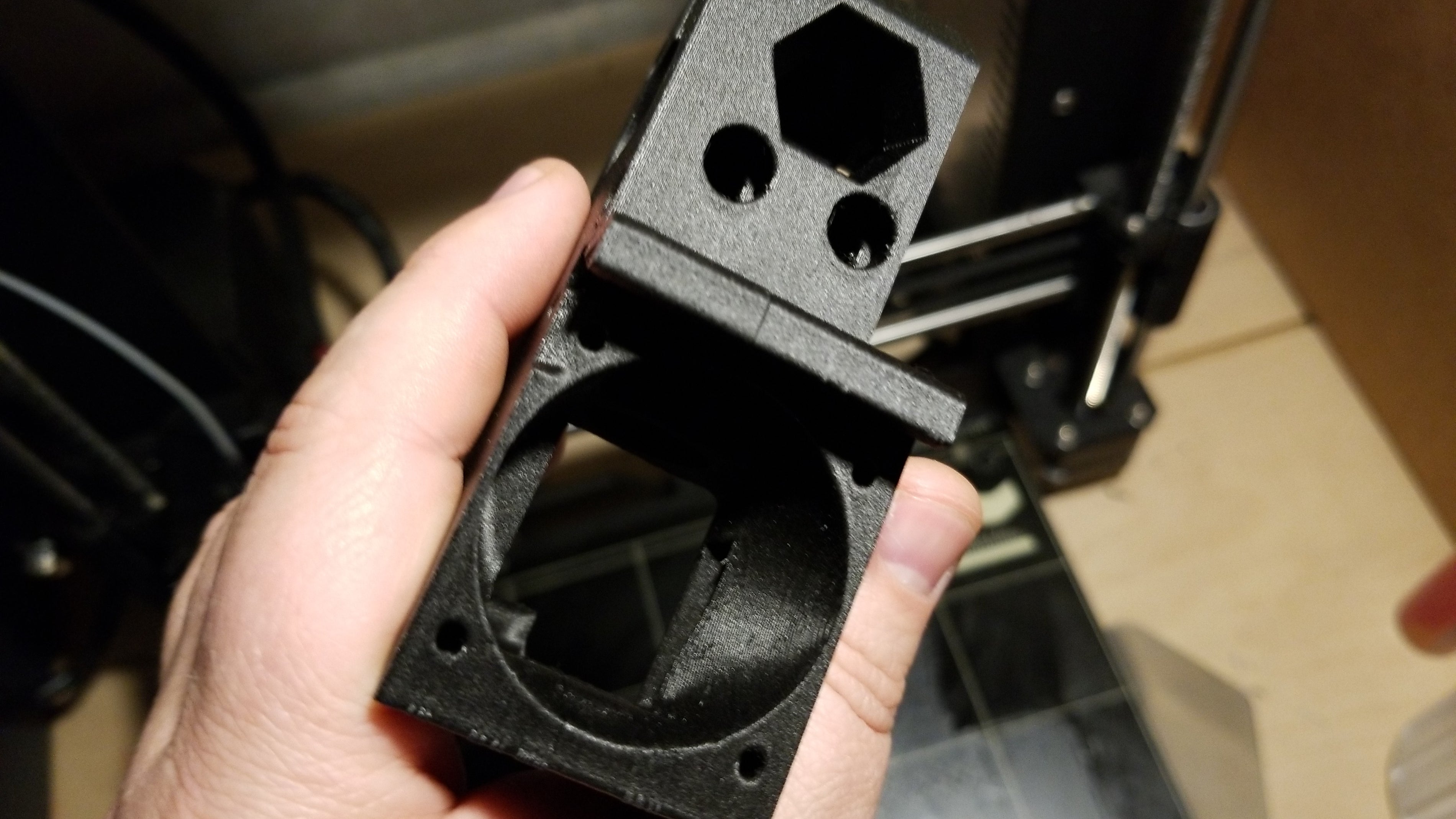 Using Heat Treated Carbon Fiber HTPLA for the Prusa MK3 R3 Extruder Assembly