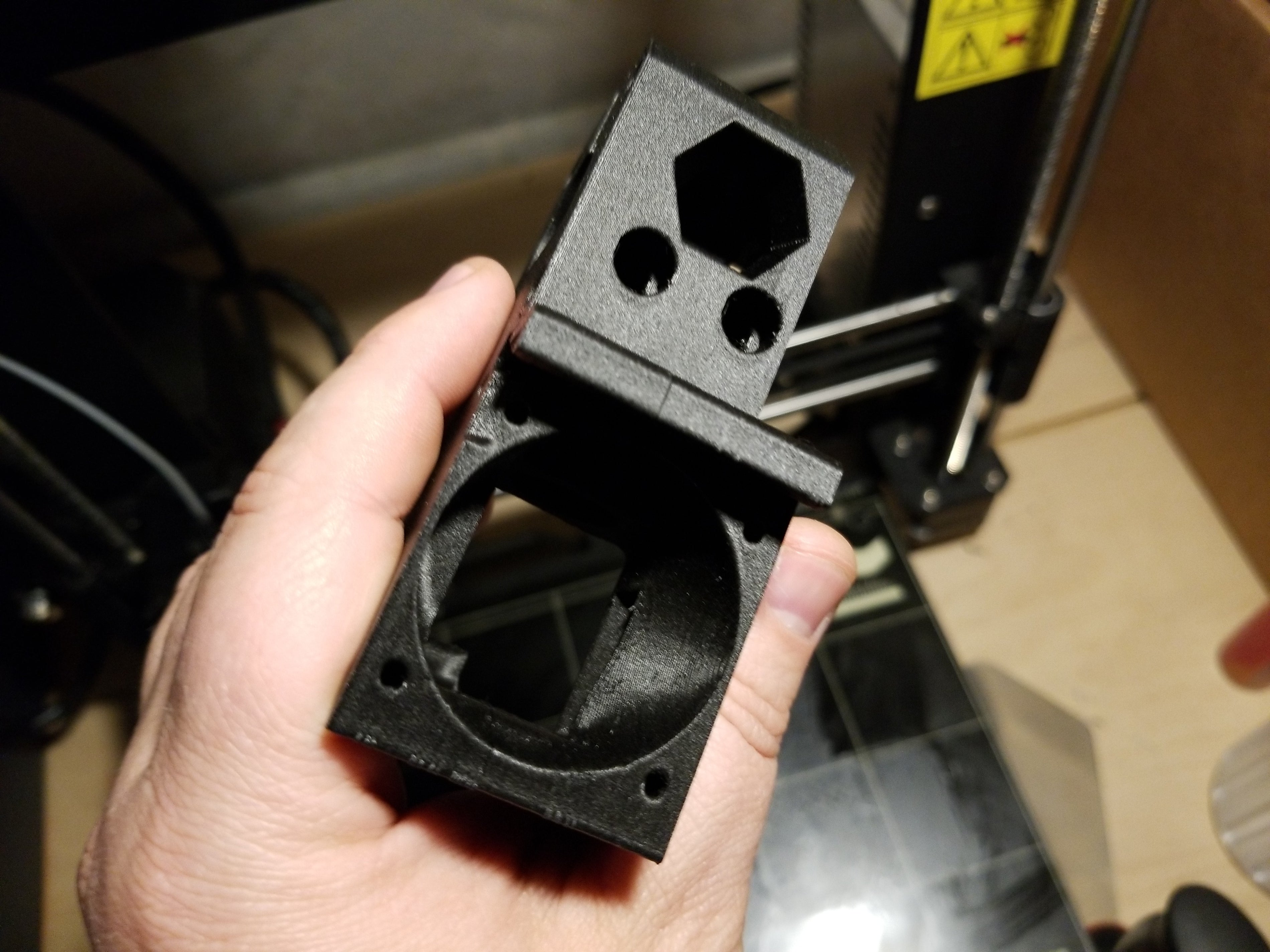 Using Heat Treated Carbon Fiber HTPLA for the Prusa MK3 R3 Extruder Assembly
