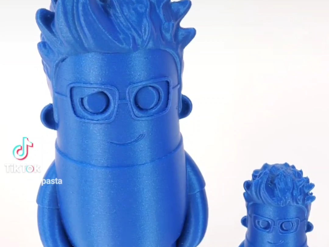 Endless PETG #1 (March 2022) - High Five Blue and Carbon Fiber PETG