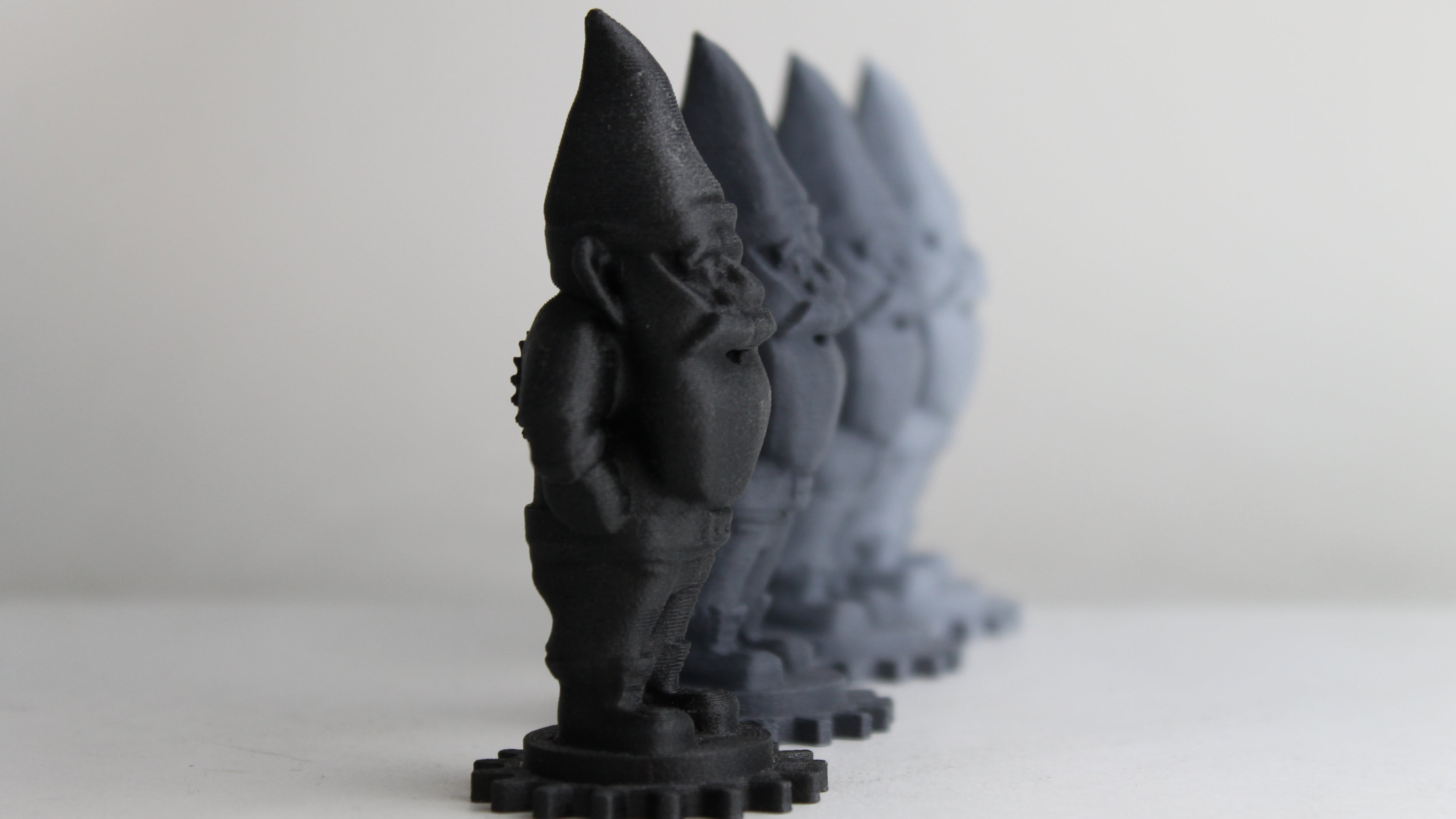 Gray or black? More options for beautiful, rigid Carbon Fiber 3D prints!