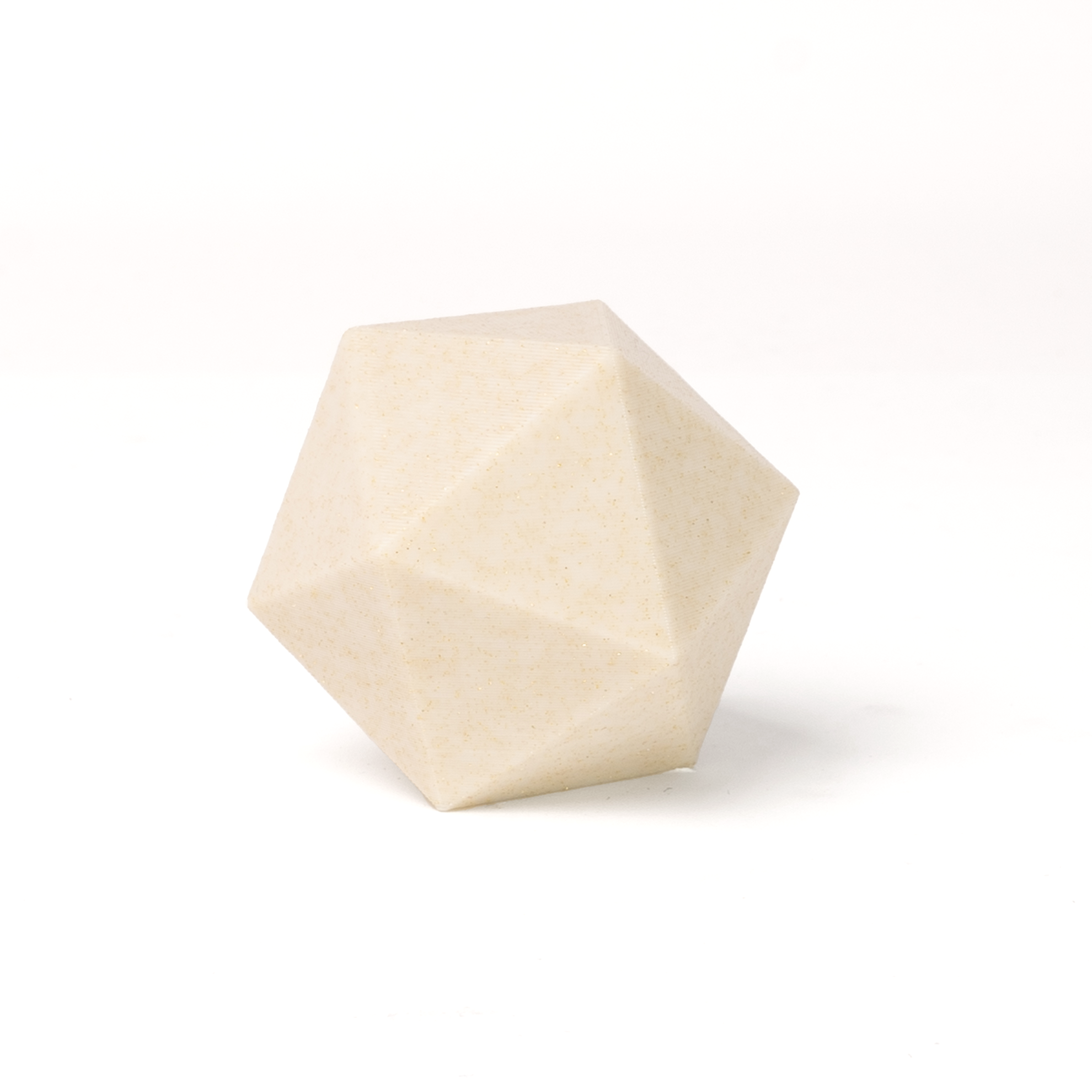 Candle Light White HTPLA with Gold Glitter