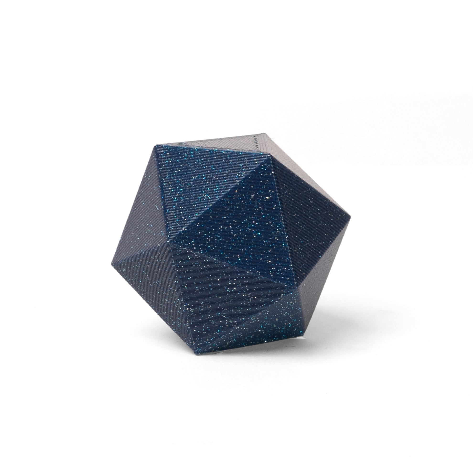 Night Before Blue HTPLA with Silver Glitter