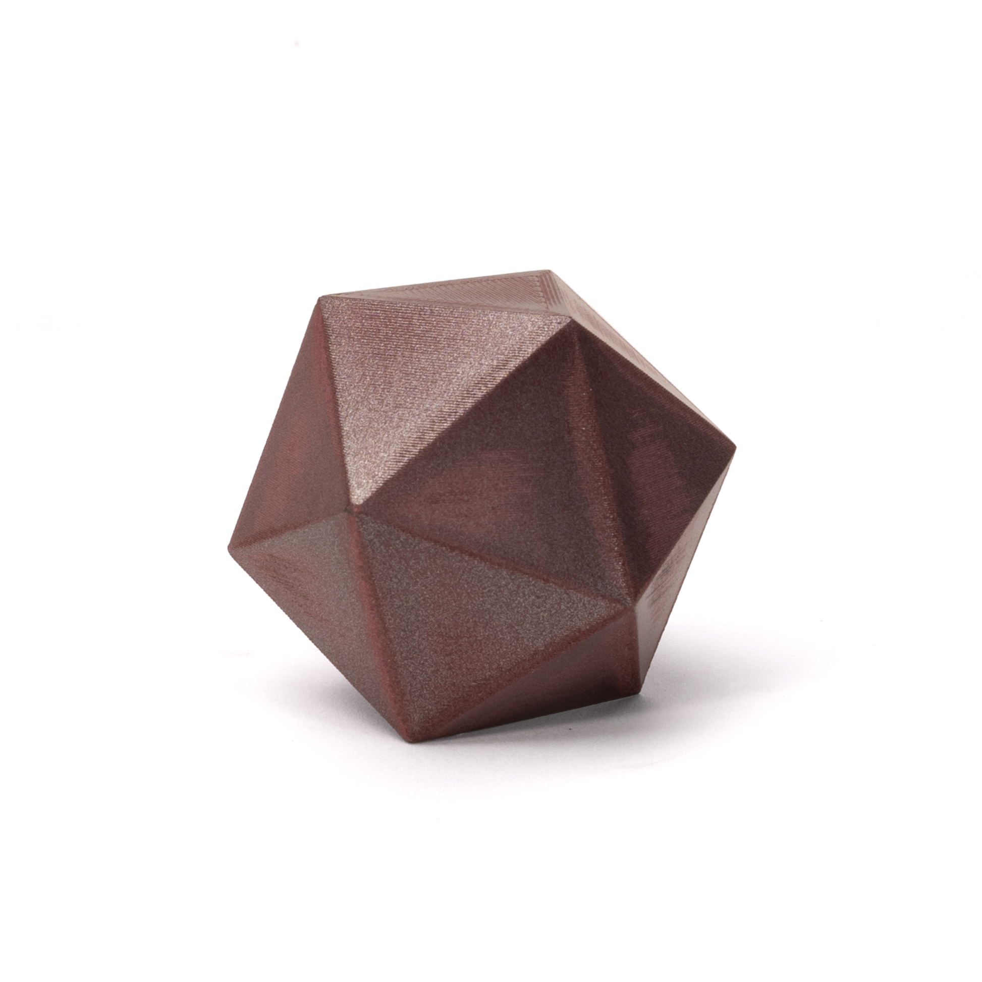 Stainless Steel Metal Composite PLA - Burgundy color