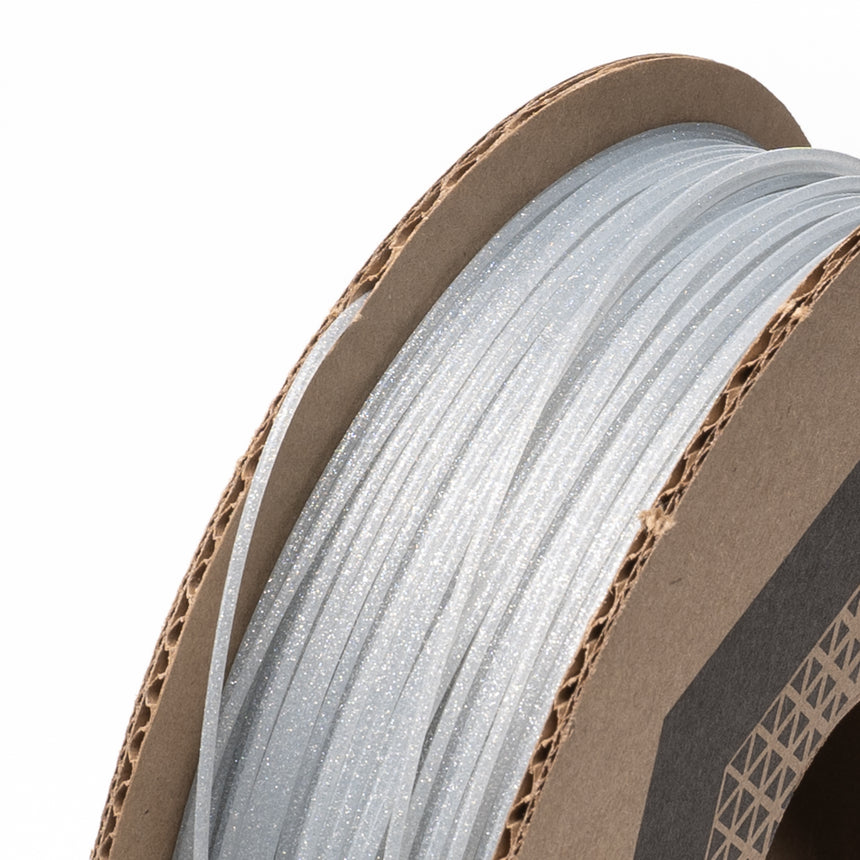 Stardust HTPLA Silver Sparkly Glitter PLA Filament Protoplant stardust-htpla-silver-sparkly-glitter-pla-filament-protoplant
