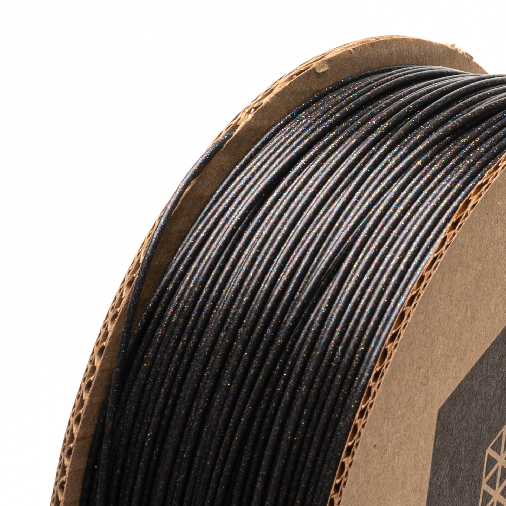 Wonder Black Rainbow Glitter HTPLA