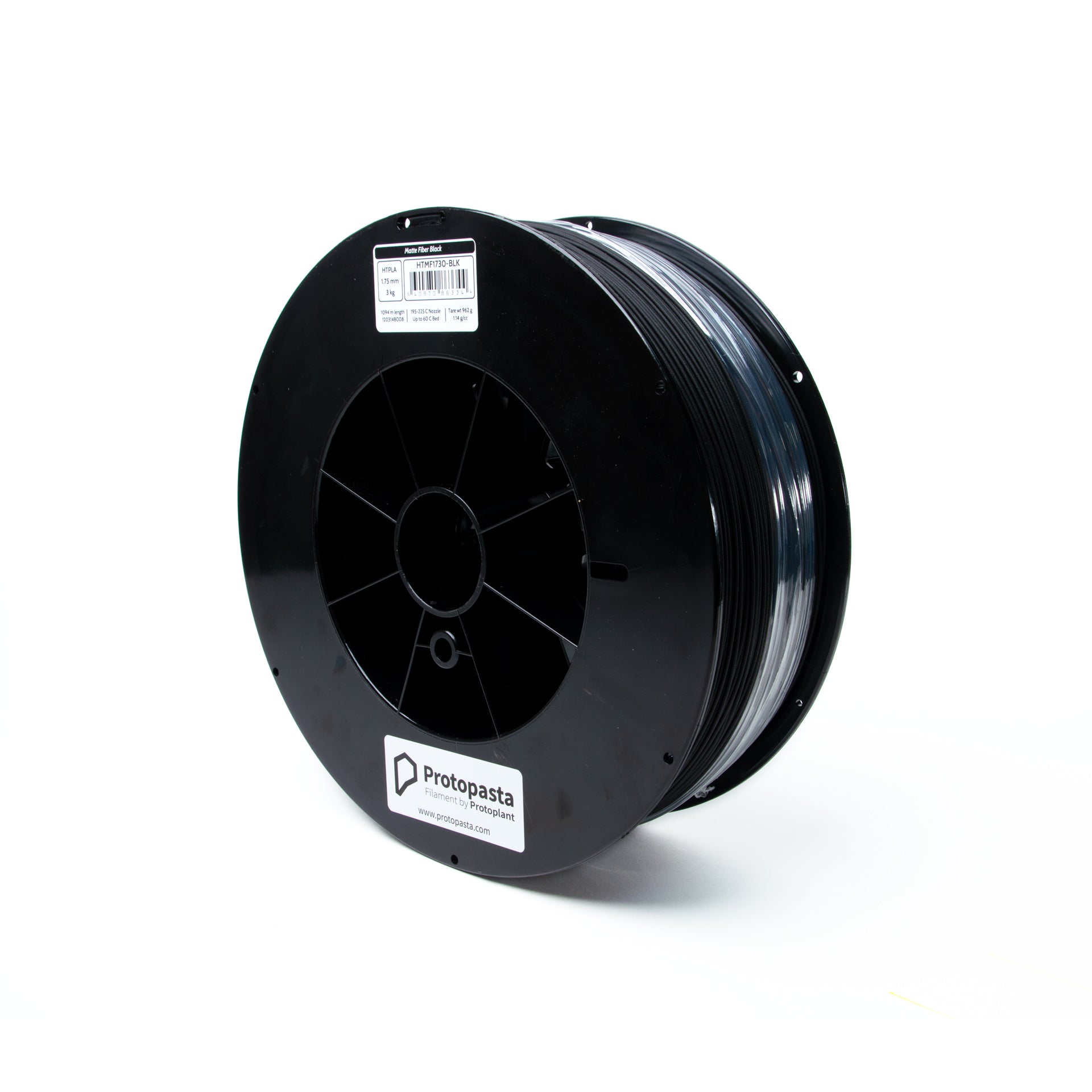Matte Fiber HTPLA - Black