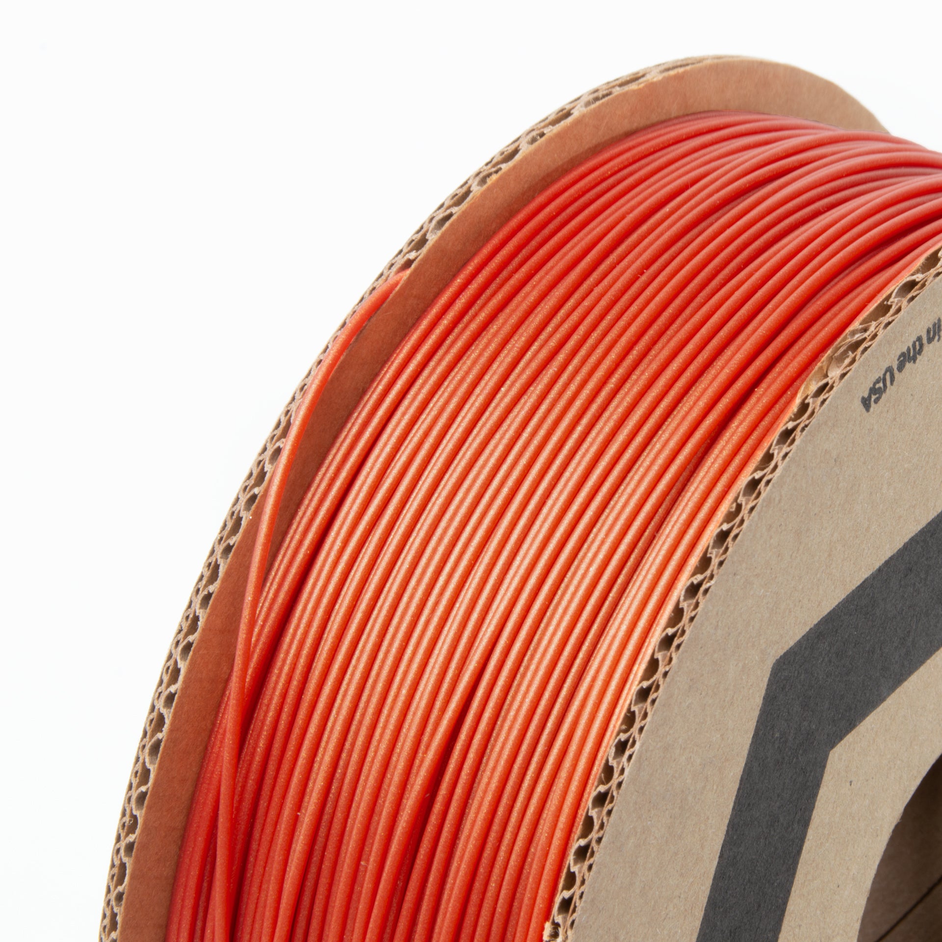 Tom's Tangerine Orange Metallic Gold HTPLA