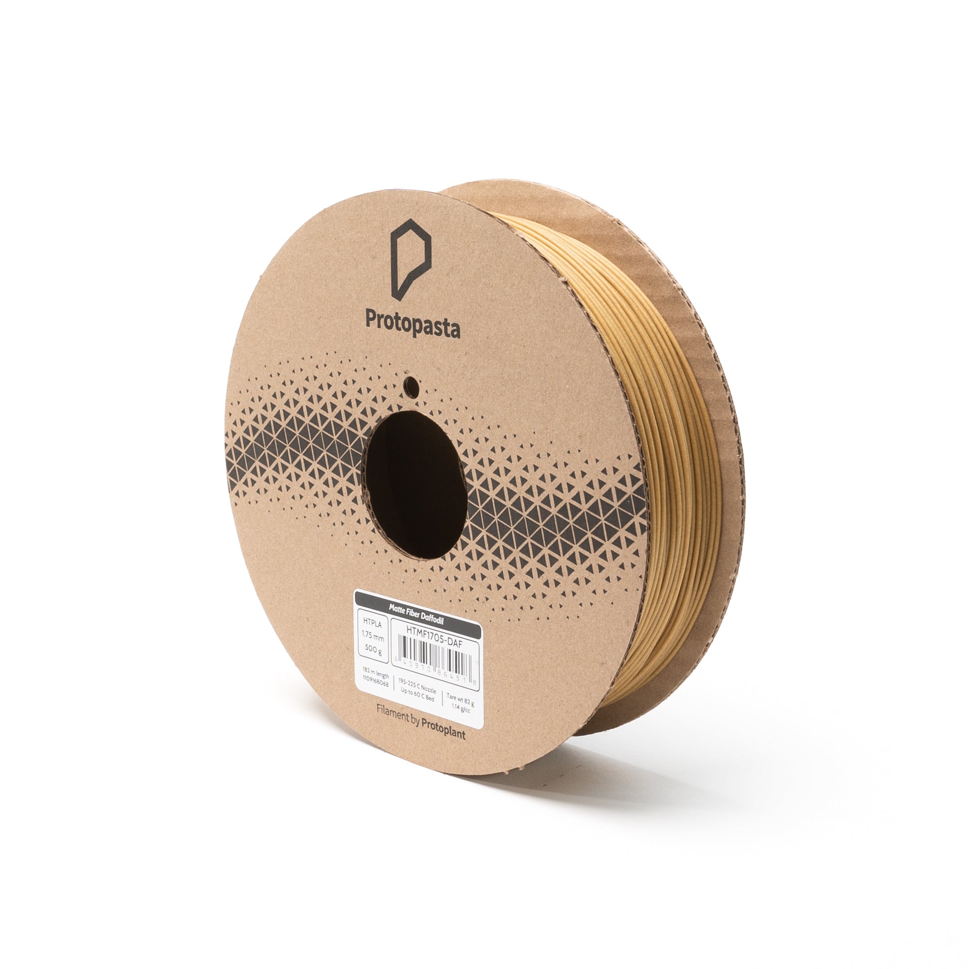 Matte Fiber HTPLA - Daffodil Wood