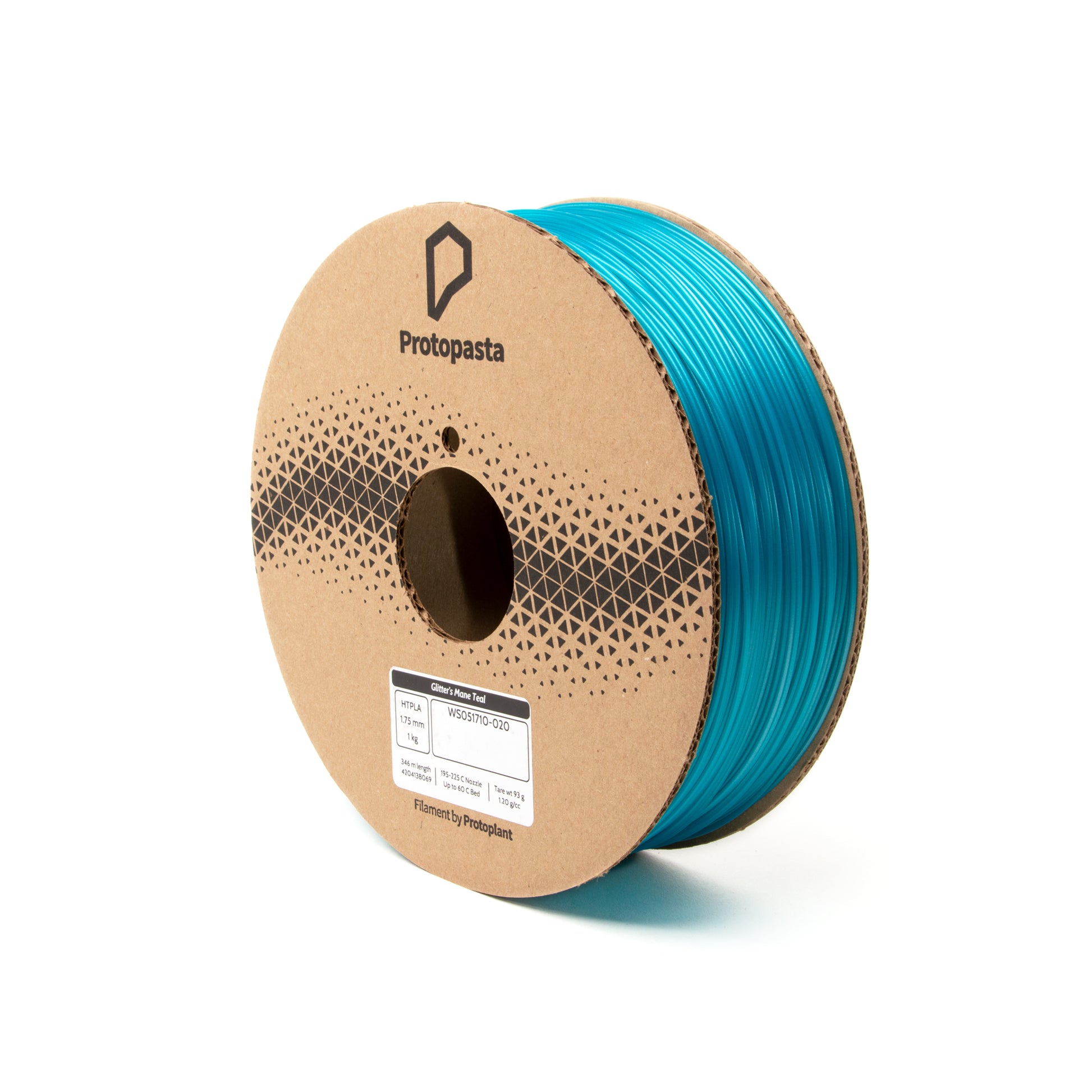 Glitter's Mane Teal HTPLA