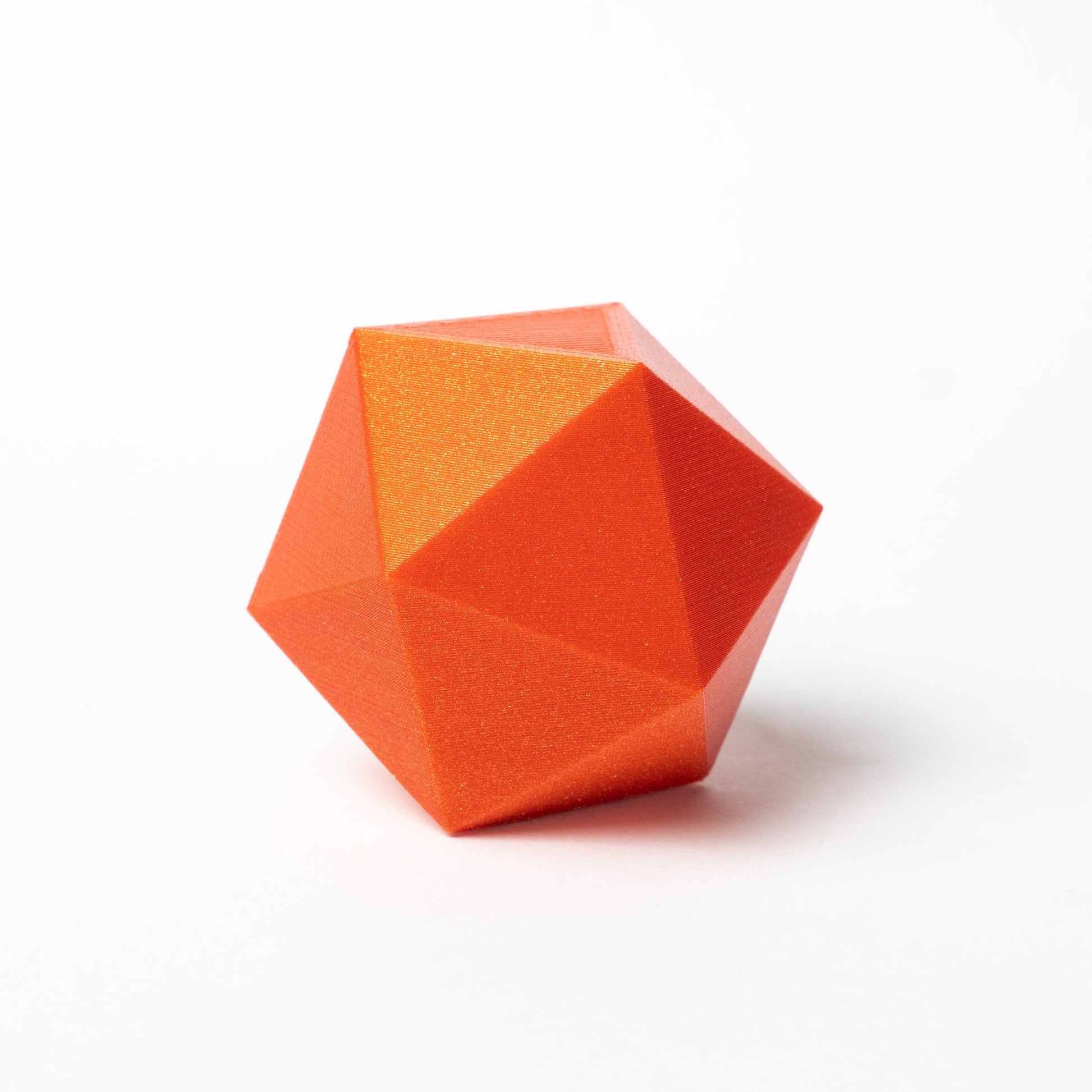 Tangerine Orange Metallic Gold HTPLA 3d print